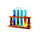 frankenstein triple volt tubes symbol icon