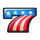 freeway 7 american 7 symbol icon