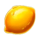 fresh fruit deluxe diamonds lemon symbol icon