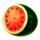 fresh fruit deluxe melon symbol icon