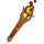 frightening frankie fire torch symbol icon