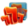 frozen fruit 777 symbol icon