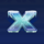 frozen joker x symbol icon