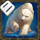 frozen yeti dice polarbear symbol icon