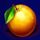 fruit 5 lines orange symbol icon