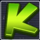 fruit abduction k symbol icon