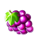 fruit attack 5 grape symbol icon