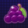fruit dash grape symbol icon