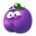 fruit factory plum symbol icon