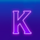 fruit flash k symbol icon