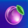 fruit flash plum symbol icon