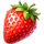 fruit fusion three pots strawberry symbol icon