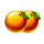fruit lightning 3x5 orange symbol icon