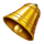 fruit lock 7 gold bell symbol icon