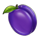 fruit lock 7 purple plum symbol icon