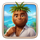 fruit love fever coconut symbol icon