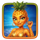 fruit love fever pineapple symbol icon