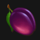 fruit machine x25 prune symbol icon
