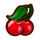 fruit mania flaming link cherry symbol icon