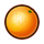 fruit mania flaming link orange symbol icon