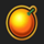 fruit milion orange symbol icon