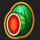 fruit milion watermelon symbol icon