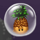 fruit monster christmas plant symbol icon
