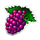 fruit salad 100 grapes symbol icon