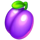 fruit scapes plum 1 symbol icon