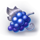 fruit spin powerpoints grape symbol icon
