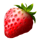 fruit splash strawberry symbol icon