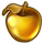fruit super nova 60 golden apple symbol icon