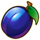 fruit super nova thirty plum symbol icon