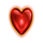 fruit twister heart symbol icon