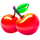 fruitful wheel cherries symbol icon
