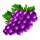 fruiti grape symbol icon