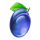 fruiti xxl plum symbol icon
