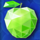 fruitovski apple symbol icon