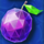 fruitovski plum symbol icon