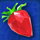 fruitovski stawberry symbol icon