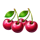 fruits and coins symbol 8 icon