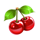 fruits and gold cherry symbol icon