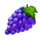 fruits cash grapes symbol icon