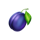 fruits go multiply plum symbol icon