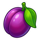 fruits madness plum symbol icon