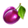 fruits n fire plum symbol icon