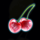 fruits on ice cherrie symbol icon