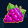 fruity beats grapes symbol icon
