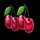 fruity diamonds hold and spin cherry symbol icon