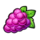 fruity hold and blitz grape symbol icon